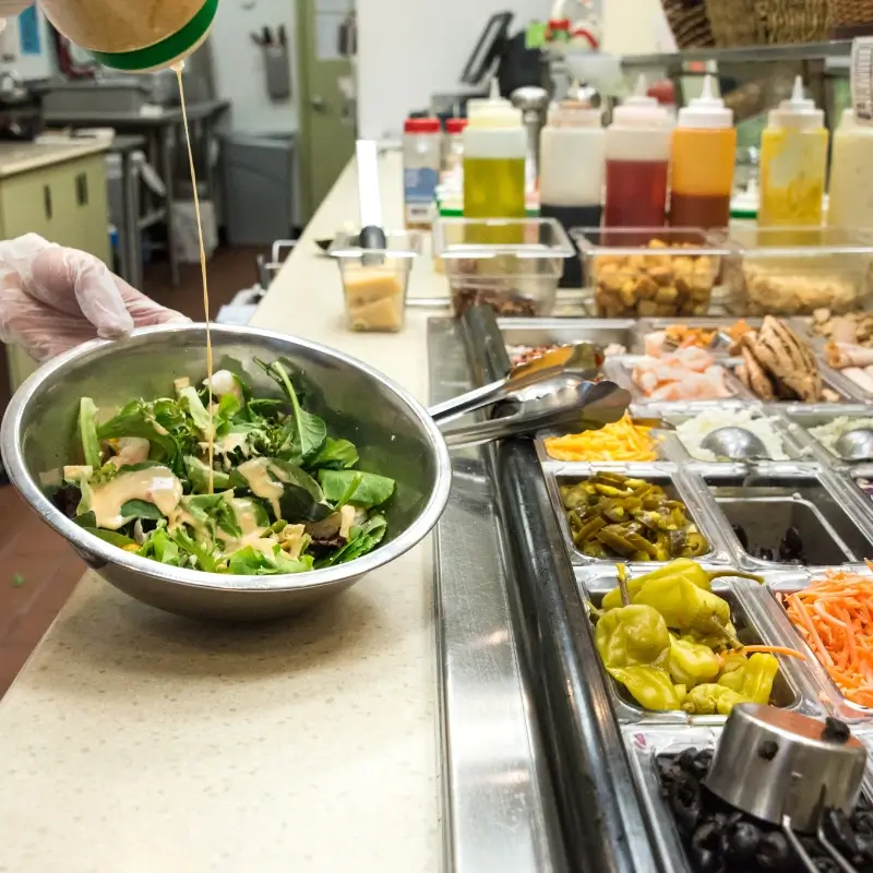salades à composer bourgoin jallieu